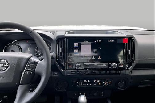 Glacier White 2026 Nissan Frontier SV