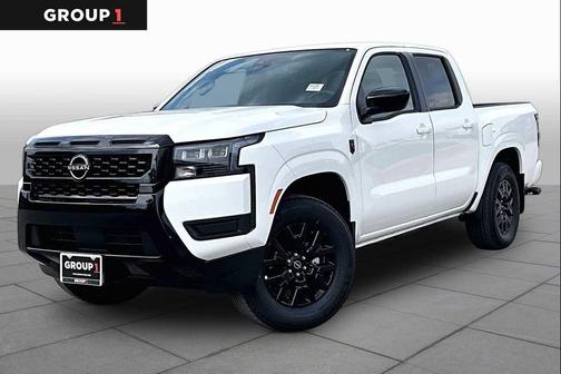 Glacier White 2026 Nissan Frontier SV