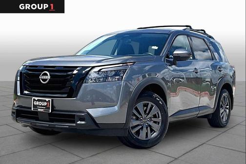 Gun Metallic 2023 Nissan Pathfinder SV FWD