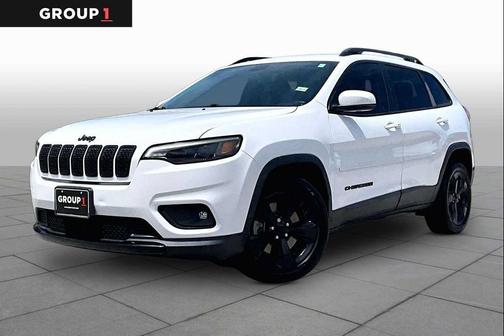Bright White Clearcoat 2019 Jeep Cherokee Altitude