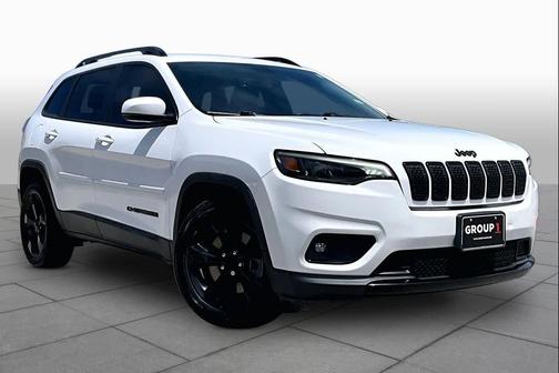 Bright White Clearcoat 2019 Jeep Cherokee Altitude