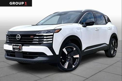 White 2026 Nissan Kicks SR