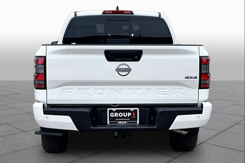 Glacier White 2026 Nissan Frontier SV