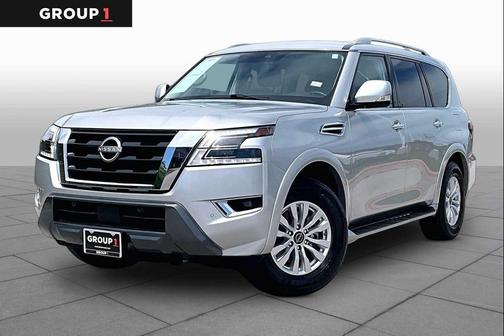 Brilliant Silver Metallic 2024 Nissan Armada SV 4WD