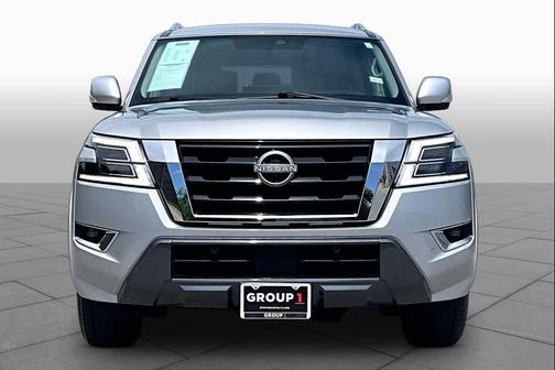 Brilliant Silver Metallic 2024 Nissan Armada SV 4WD