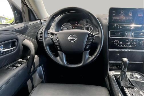 Brilliant Silver Metallic 2024 Nissan Armada SV 4WD