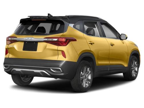 Starbright Yellow/Black Roof 2023 Kia Seltos S