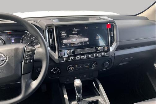 Glacier White 2026 Nissan Frontier SV