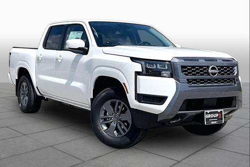 Glacier White 2026 Nissan Frontier SV