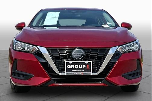 Scarlet Ember Tintcoat 2023 Nissan Sentra SV