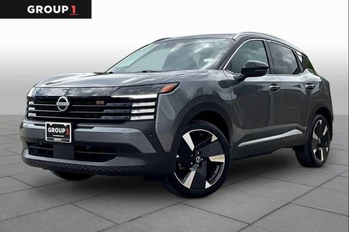 Gun Metallic/Super Black 2025 Nissan Kicks SR