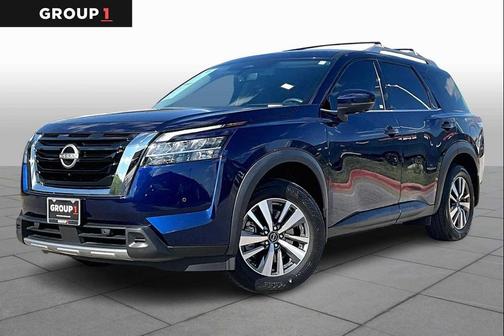 Deep Ocean Blue Pearl 2023 Nissan Pathfinder SL FWD