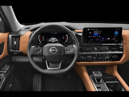 Green 2026 Nissan Pathfinder Platinum