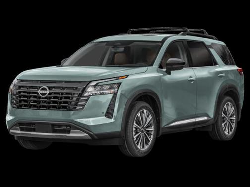 Green 2026 Nissan Pathfinder Platinum