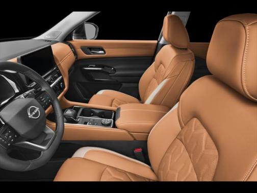 Green 2026 Nissan Pathfinder Platinum