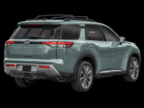 Green 2026 Nissan Pathfinder Platinum