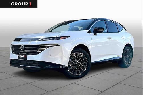 Everest White Pearl Tricoat/Super Black 2026 Nissan Murano Platinum