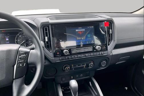 Glacier White 2026 Nissan Frontier S