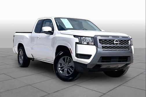 Glacier White 2025 Nissan Frontier SV