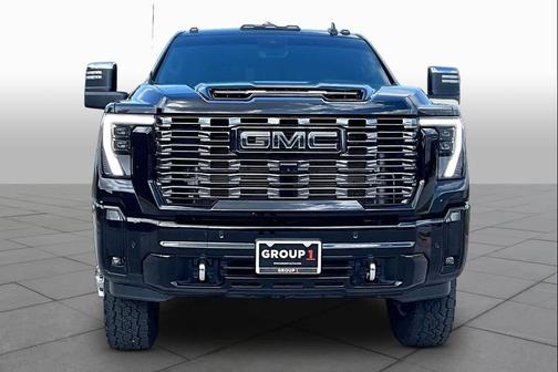 Onyx Black 2025 GMC Sierra 3500 Denali