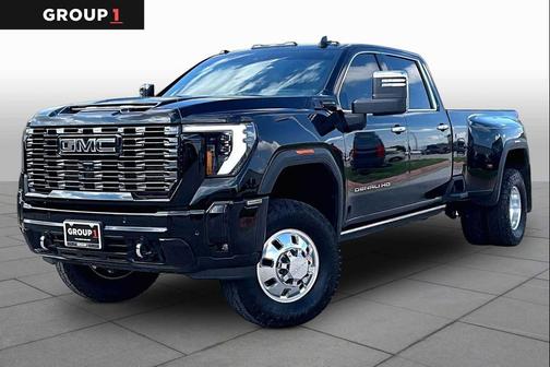 Onyx Black 2025 GMC Sierra 3500 Denali