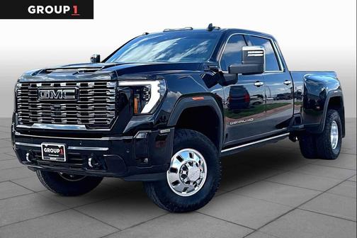 Onyx Black 2025 GMC Sierra 3500 Denali