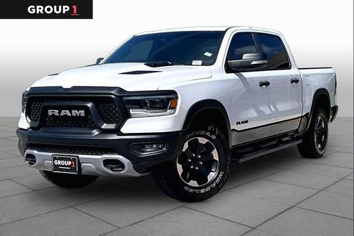 Bright White Clearcoat 2021 RAM 1500 Rebel