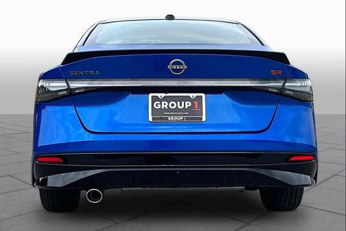 Bluestone Pearl/Super Black 2026 Nissan Sentra SR