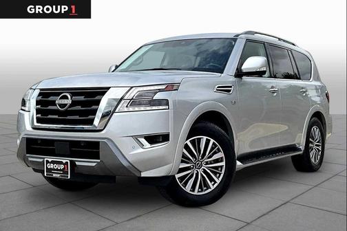 Brilliant Silver Metallic 2022 Nissan Armada SL 2WD