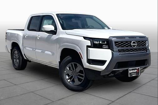 Glacier White 2026 Nissan Frontier SV