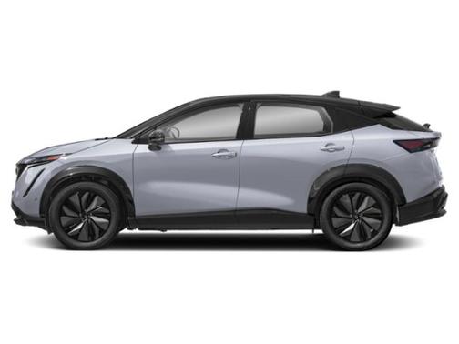 Boulder Gray Pearl/Black Diamond Pearl 2025 Nissan ARIYA PLATINUM+