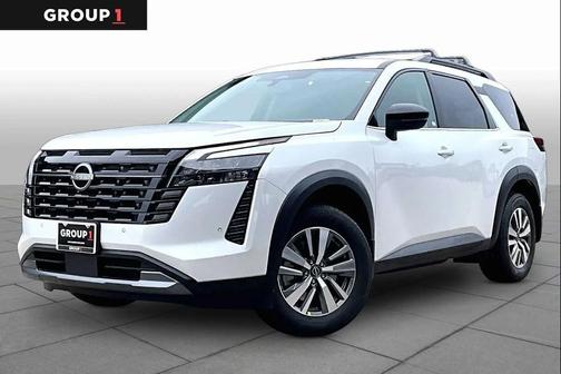 Everest White Pearl Tricoat 2026 Nissan Pathfinder SL