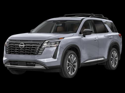 Gray 2026 Nissan Pathfinder Platinum