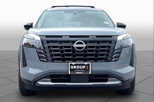 Gray 2026 Nissan Pathfinder Platinum