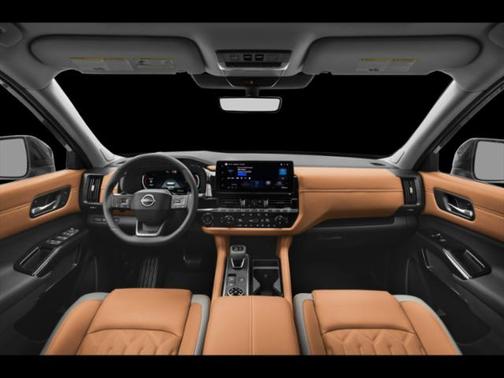 Gray 2026 Nissan Pathfinder Platinum