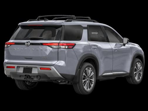 Gray 2026 Nissan Pathfinder Platinum