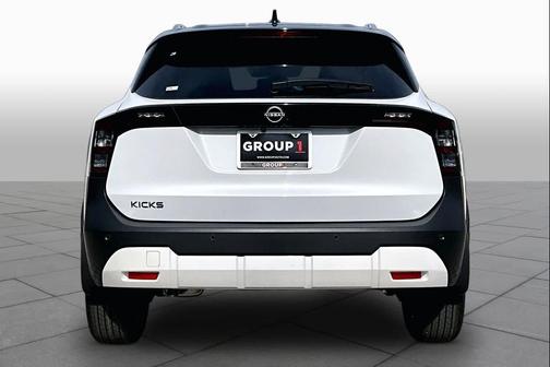 White 2026 Nissan Kicks SV