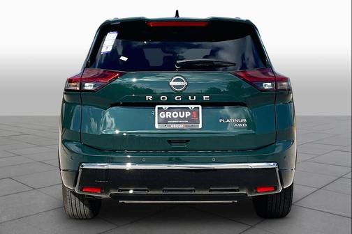 Obsidian Green 2026 Nissan Rogue Platinum
