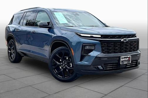 Lakeshore Blue Metallic 2024 Chevrolet Traverse RS