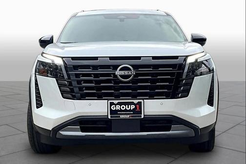 White 2026 Nissan Pathfinder Platinum