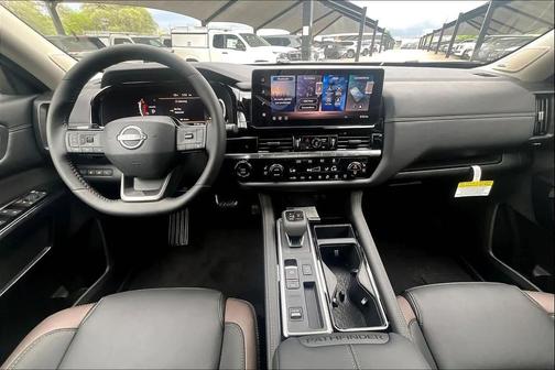 White 2026 Nissan Pathfinder Platinum