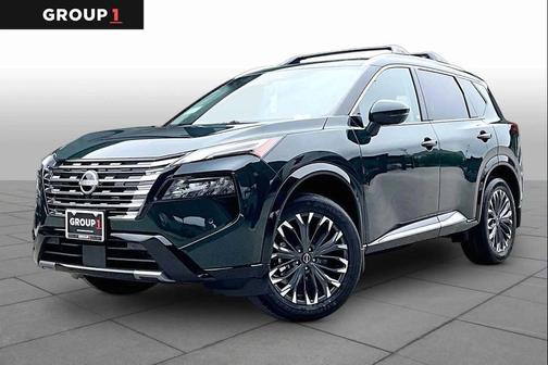 Obsidian Green 2026 Nissan Rogue Platinum