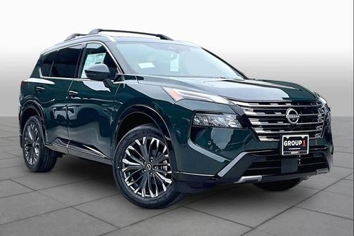 Obsidian Green 2026 Nissan Rogue Platinum