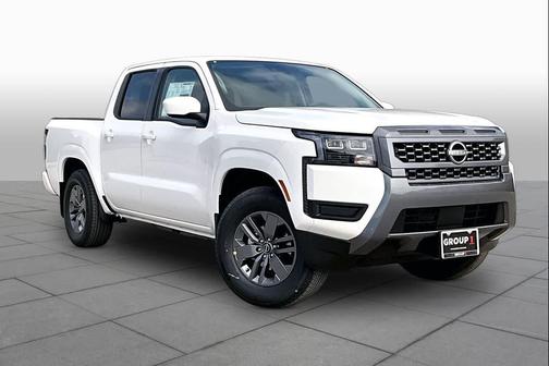 Glacier White 2026 Nissan Frontier SV