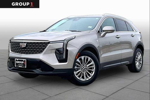 Latte Metallic 2025 Cadillac XT4 Premium Luxury