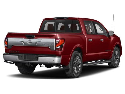 Cardinal Red Metallic 2021 Nissan Titan Platinum Reserve