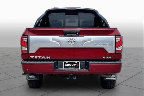 Cardinal Red Metallic 2021 Nissan Titan Platinum Reserve