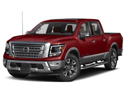 Cardinal Red Metallic 2021 Nissan Titan Platinum Reserve