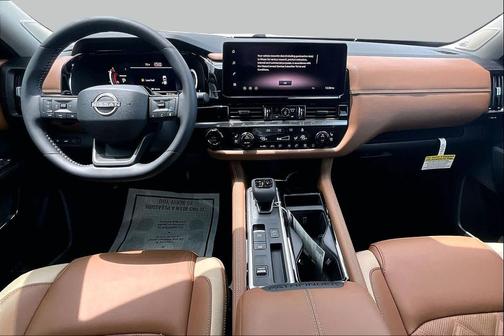 White 2026 Nissan Pathfinder Platinum