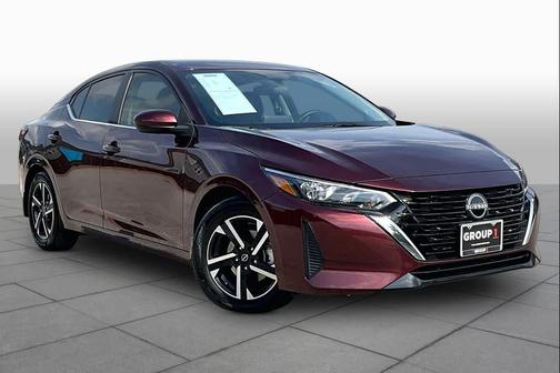 Rosewood Metallic 2024 Nissan Sentra SV